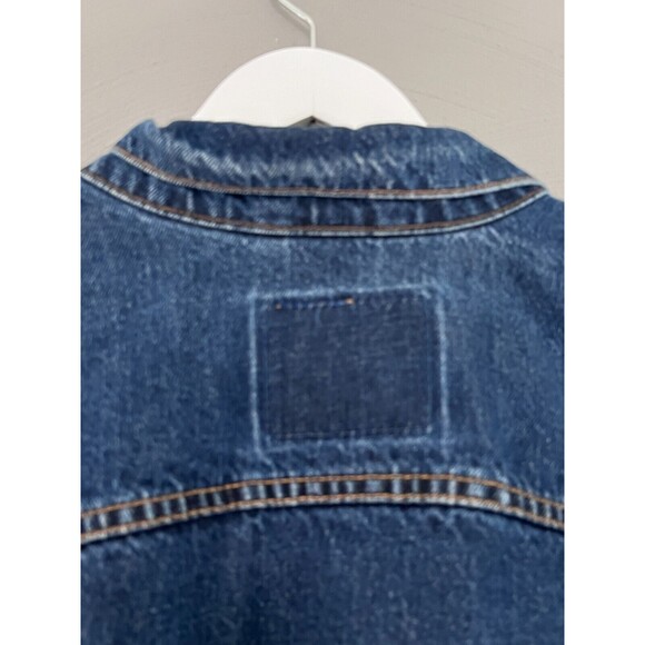 Vtg Levi's Jean Jacket Mens XL Denim 90s 70507 Made In Mexico Trucker Med Wash - Picture 7 of 16